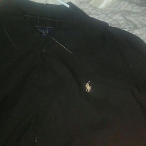 Brand new black and tan Ralph Lauren coat